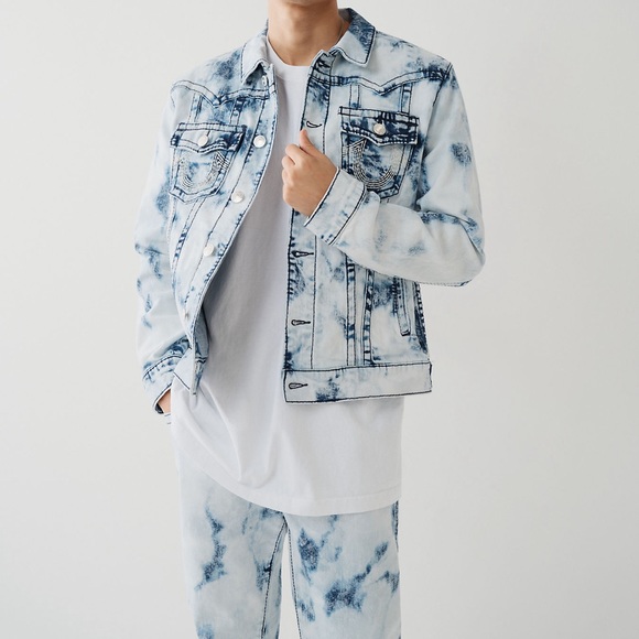 True Religion Other - TRUE RELIGION JIMMY BIG T STITCH DENIM JACKET